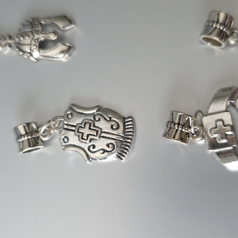 Armor Of GOD CHARMS ZINC ALLOY PANDORA COMPATABLE - Picture 3 of 15